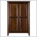 Modus City TV/Wardrobe Armoire in Russet