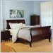 Modus Santa Barbara Tropical Mahogany Sleigh Bed in Rustic Sable