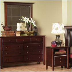 Modus City 9 Drawer Double Dresser