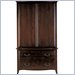 Modus Santa Barbara TV/Wardrobe Armoire in Rustic Sable