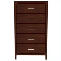 Modus Nevis 5 Drawer Chest in Spice Finish