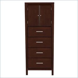 Modus Nevis 4 Drawer Lingerie Chest in Spice Finish