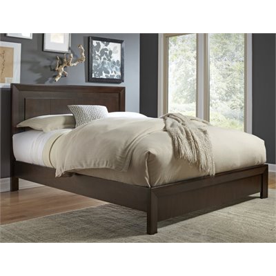 Modus Element Platform Bed in Chocolate Brown