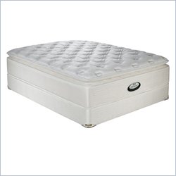 Simmons Beautyrest Exceptionale 7 Offset Sutherland Pillow Top Plush Visco Mattress Set by Simmons