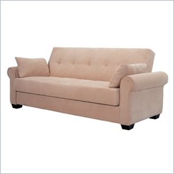 Lifestyle Solutions Roxbury Casual Convertible Sofa in Beach