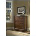 Lifestyle Solutions Hailey 6 Drawer Chest in Antique Walnut Finish