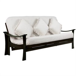 Lifestyle Solutions Zen Futon Frame in Espresso
