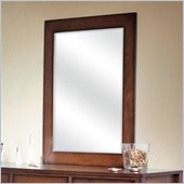 Lifestyle Solutions 500VI Series Landscape Mirror in Dark Walnut