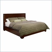 Lifestyle Solutions Cornell California King Platform Bed in Dark Walnut