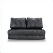 Lifestyle Solutions Marquee St. Martin Convertible Sofa in Black