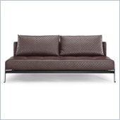 Lifestyle Solutions Marquee Denmark Convertible Sofa in Seal Brown