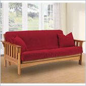 LifeStyle Solutions Tahoe Solid Oak Futon Frame