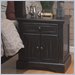 Lifestyle Solutions Ebony Drawer Nightstand