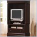 Lifestyle Solutions Charlotte TV/Wardrobe Armoire in Cappuccino