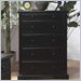Lifestyle Solutions Ebony 5 Drawer Chest