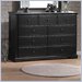 Lifestyle Solutions Ebony 9 Drawer Double Dresser
