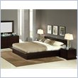 ADD TO YOUR SET: Lifestyle Solutions Zurich Platform Bed in Cappuccino Finish
