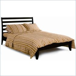Lifestyle Solutions Coronado Modern Platform Bed in Cappuccino