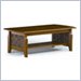 Lifestyle Solutions Oak Coffee Table with Rope Sides