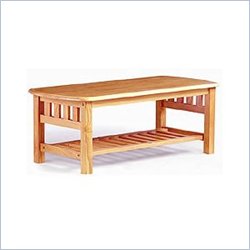 Lifestyle Solutions Montana Coffee Table with Magazine Shelf