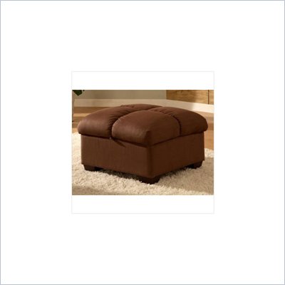 Lifestyle Solutions Meridian Storage Ottoman in Java