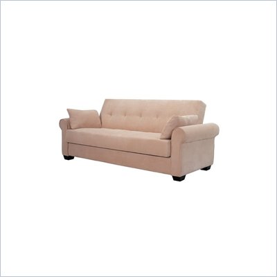 Lifestyle Solutions Roxbury Casual Convertible Sofa in Beech