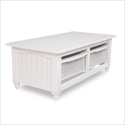 Lifestyle Furniture on Not Available Lifestyle Solutions Satin White Country Cottage Coffee