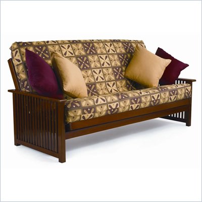 Lifestyle Solutions Fashion Hardwood Brooklyn Futon Frame