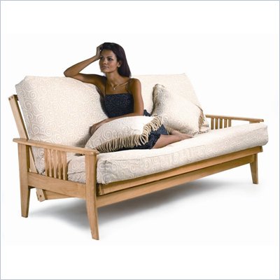 Lifestyle Solutions Fashion Hardwood Marin Futon Frame