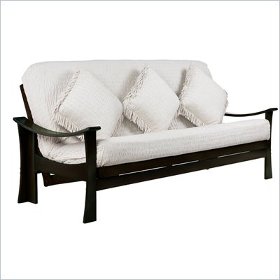 Lifestyle Solutions Zen Futon Frame in Espresso