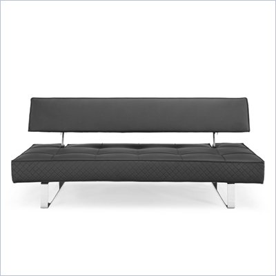 Lifestyle Solutions Marquee Atlantis Convertible Faux Leather Sofa