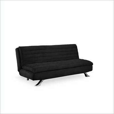 Lifestyle Solutions Medina Casual Convertible Sofa in Black