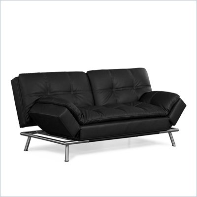 Lifestyle Solutions Quadro Matrix in Black Bonded Leather