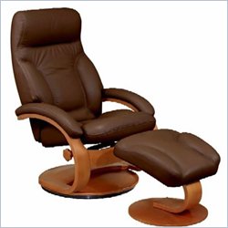 Mac Motion 57 Series Leather Match Recliner