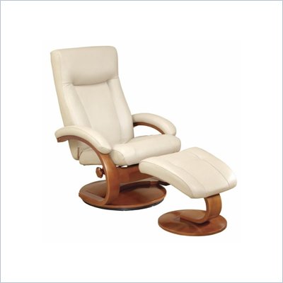 Mac Motion 54 Series Leather Match Chair Recliner in Cobblestone