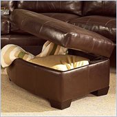 Coaster Furniture Jade Leather Storage Ottoman