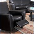 ADD TO YOUR SET: Coaster Furniture Recliner Chair in Espresso Brown Bycast Leather 