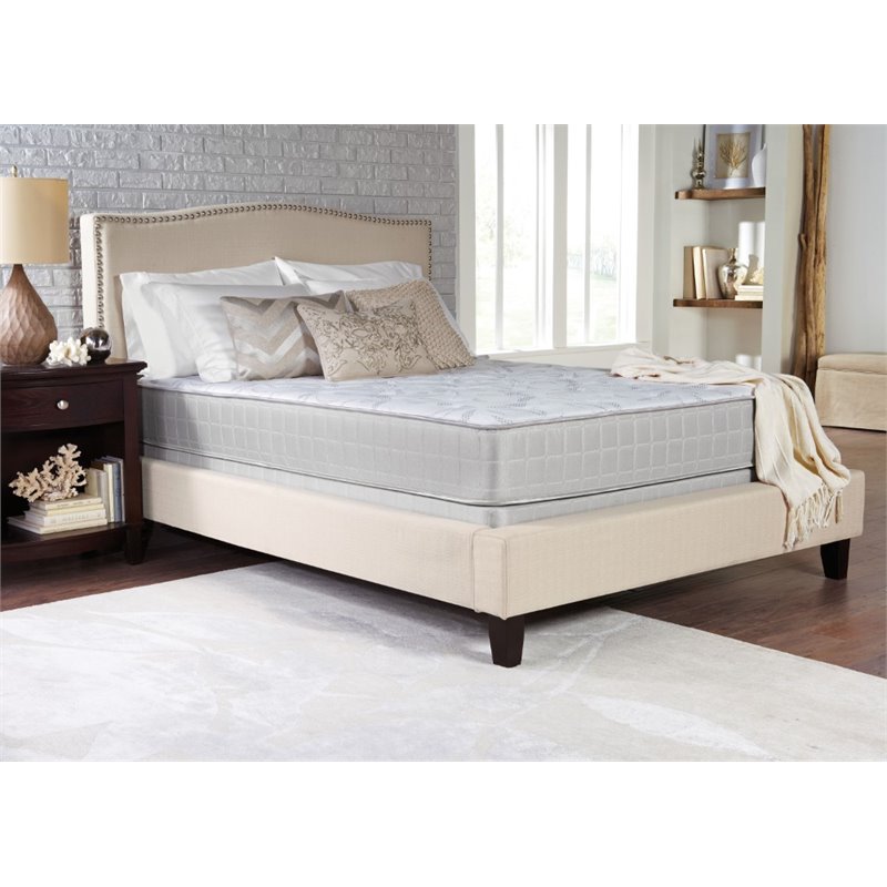 Coaster Crystal Cove Plush Queen Mattress in White