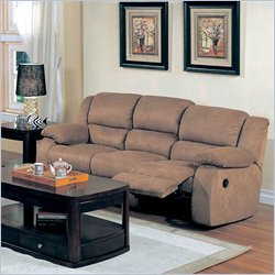 Coaster Belmont Padded Microfiber Reclining Sofa