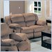 Coaster Belmont Padded Microfiber Reclining Loveseat