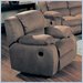 Coaster Belmont Padded Microfiber Recliner