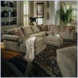 ADD TO YOUR SET: Coaster Westwood Hardwood Chenille Pillow Top Sectional Sofa in Olive Green