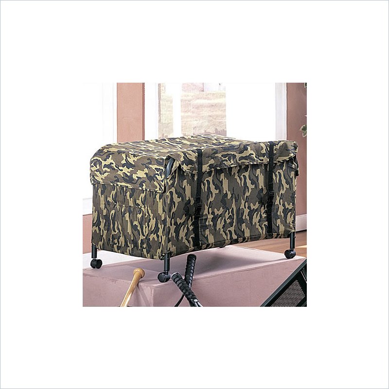 Coaster Kids Bunk Bed Toy Chest in Camouflage