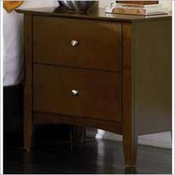 Coaster Contemporary Nightstand in Walnut Best Price