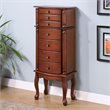 ADD TO YOUR SET: Coaster Seven Drawer Jewelry Armoire with Antiqued Hardware