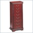 ADD TO YOUR SET: Coaster Louis Philippe Jewelry Armoire in Cherry