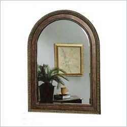 Coaster Wall Mirror with Copper Frame