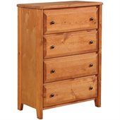 Coaster Rustic Four Drawer Dresser