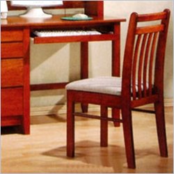 Coaster Transitional Desk Chair in Distressed Oak by Coaster