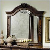 Coaster Traditional Mirror in Medium Cherry and Chestnut